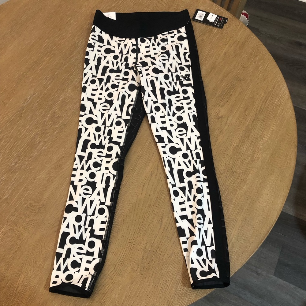 New Balance Relentless Printed High Rise 7/8 tight